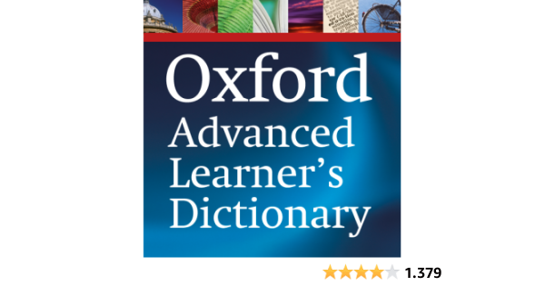 Oxford Advanced Learner’s Dictionary, 8th edition