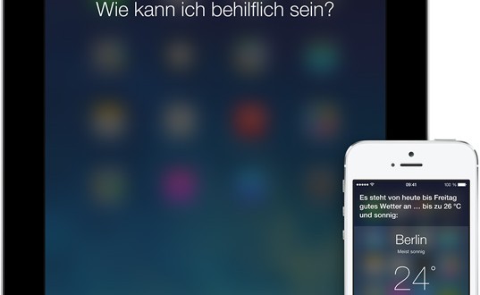 bild zu apple siri