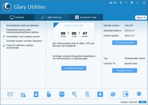 Glary Utilities Pro kostenlos