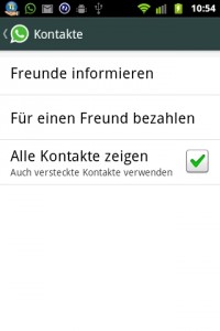 WhatsApp fuer einen freund bezahlen