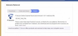 Facebook Maleware Scanner in Zusammenarbeit mit F-Secure und Trend Micro