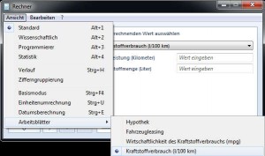 kraftstofverbrauch-ausrechnen-mit-dem-windows-taschenrechner