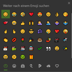 windows-10-emojis-tastenkombination-aktivieren-einfügen